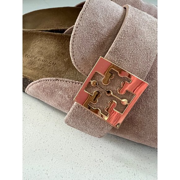 TORY BURCH MELLOW mouve CLOUD MULE SLIDE SIZE 9 - Picture 5 of 12